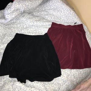 Bundle of Two Brandy Melville Skater Skirts